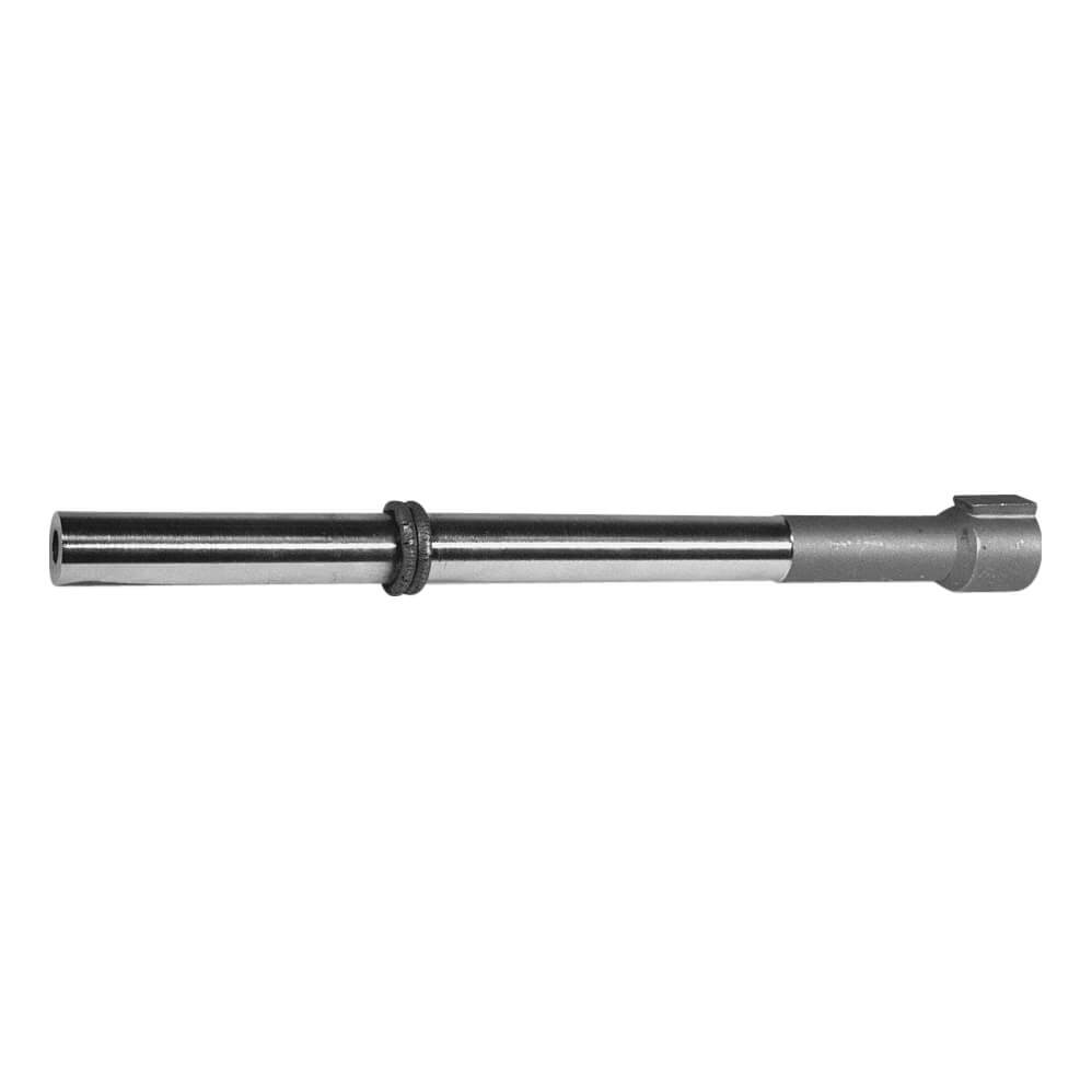 Hydraulic piston rods. Rod eyes cut from heavy-wall tubing welded to pre-chromed bar stock.