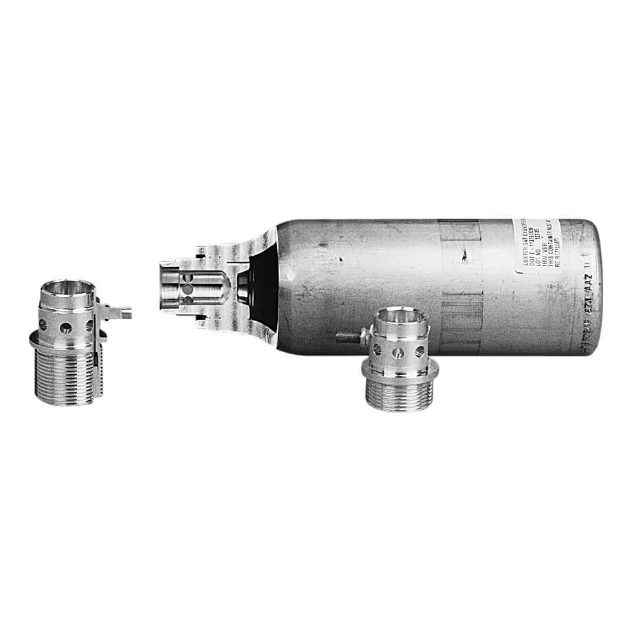 Figure 1 of 2 Direct clutch drum and hub assembly used in automatic transmissions. Mild steel tubing welded to cold-formed clutch drum. Cross-section.
