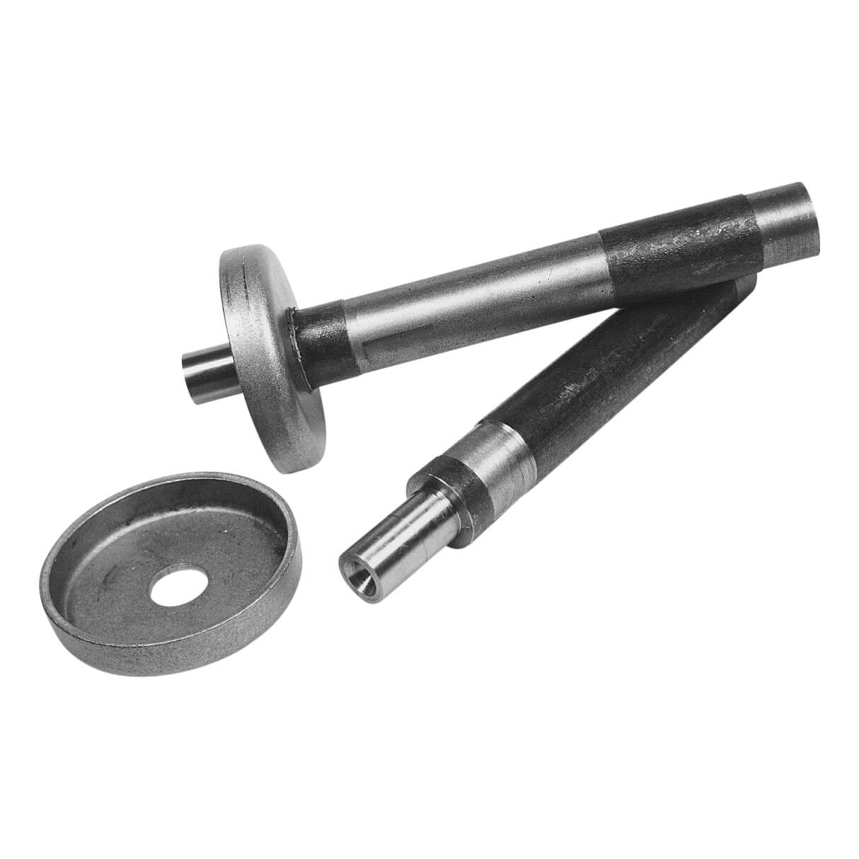 Input shaft for automotive transmission. Stamped hub to machined barstock.