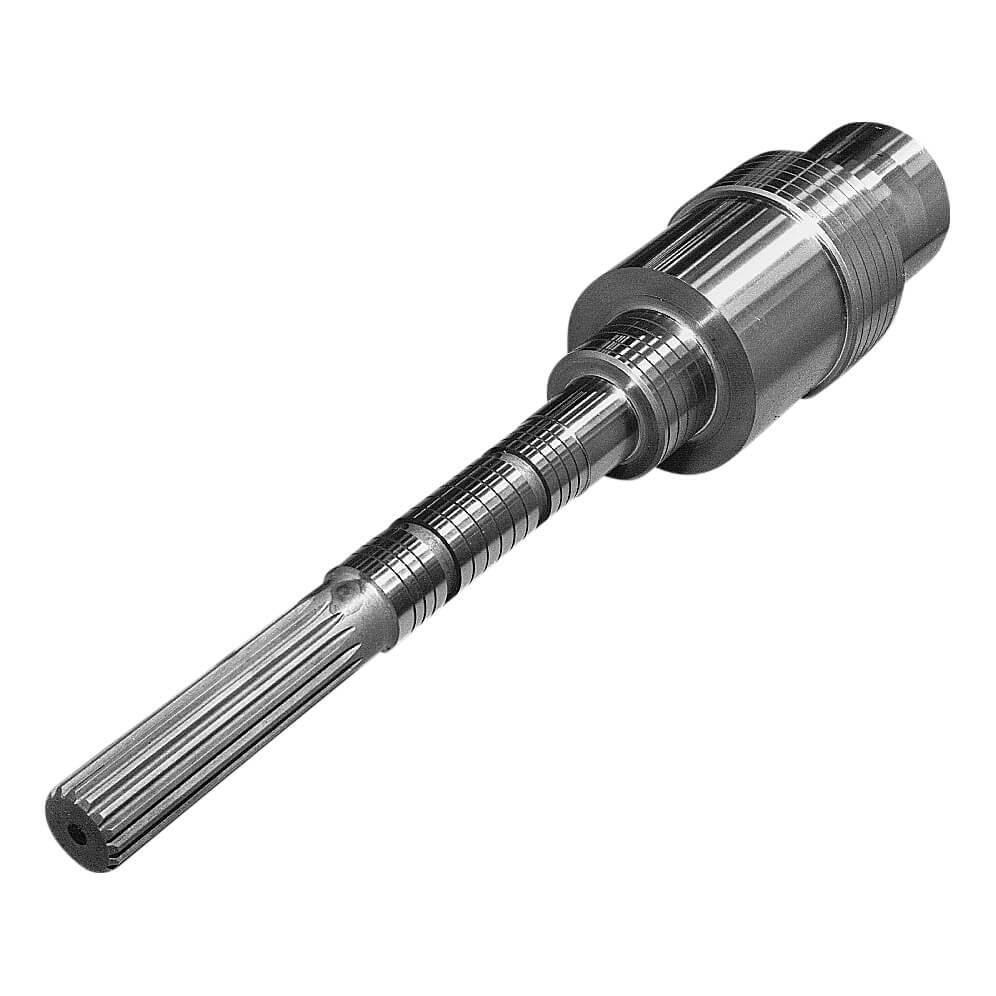 Welded machine tool spindle blank - as machined