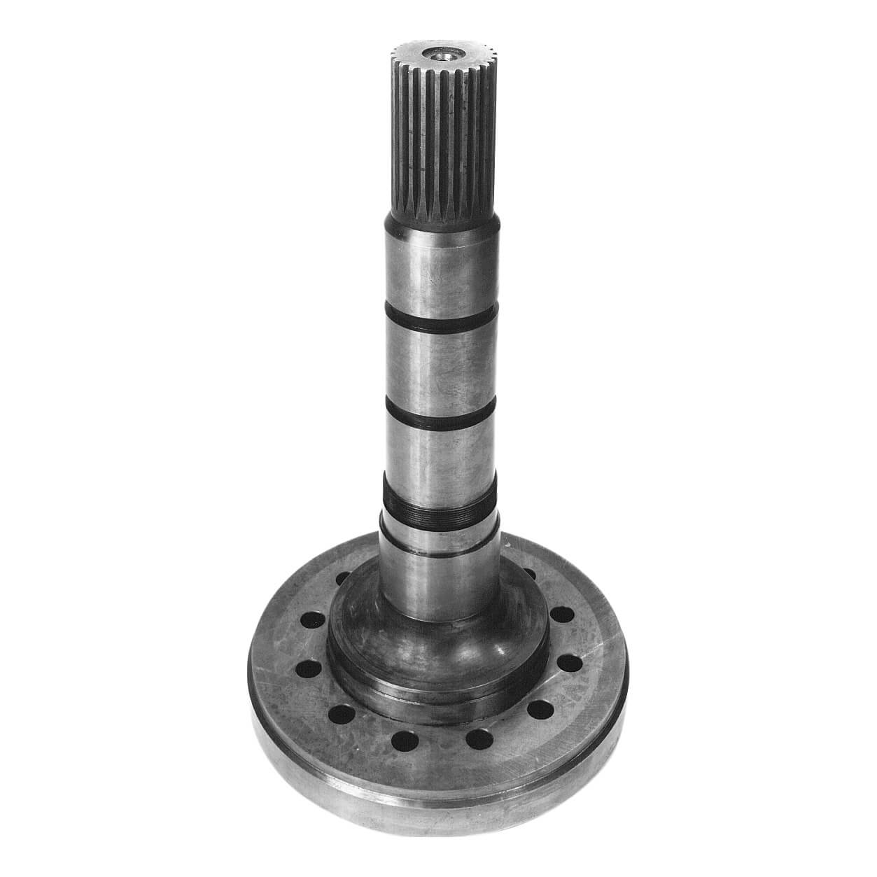 Welded machine tool spindle blank - as machined