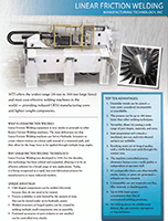 Linear Friction Welding Flyer