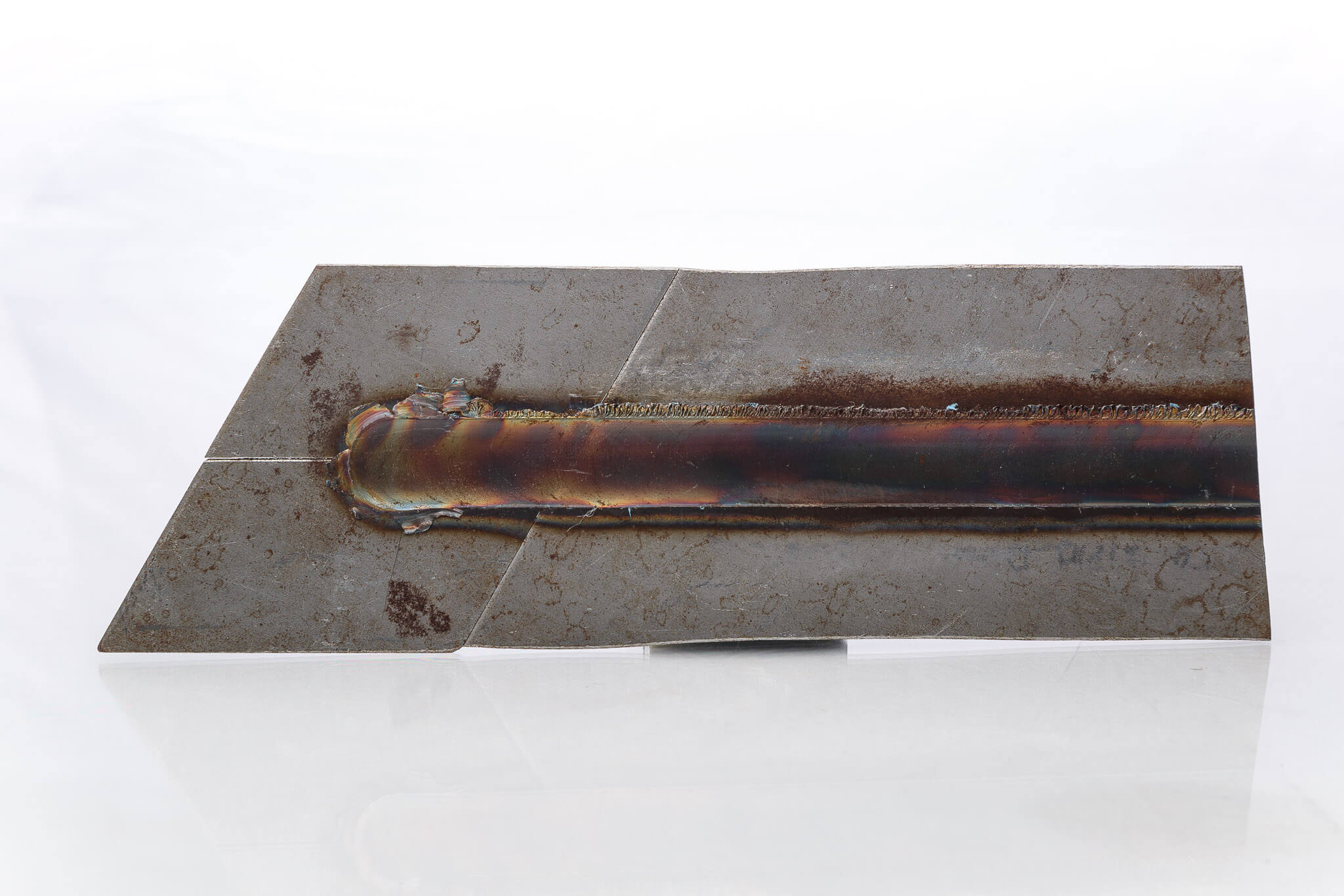 Multiple pieces of High Strength Steel Alloy joined in a single friction stir pass for low heat input sheet joining (reducing distortion)