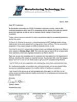 MTI Covid Update - 5/1/2020