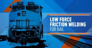 Social Banner for Low Force Friction Welding.