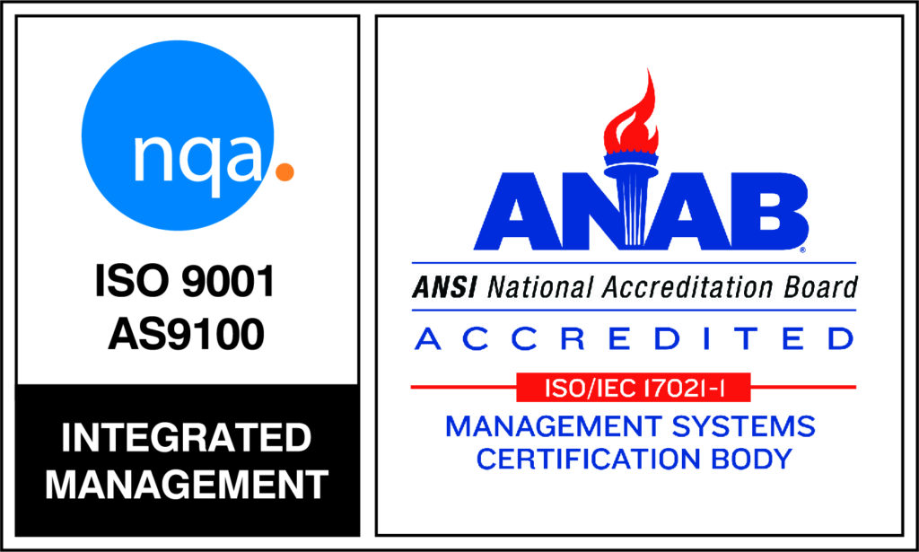 NQA ISO9001 AS9100 Certification Logo