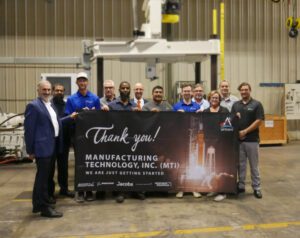 NASA AJR with MTI Welding team.