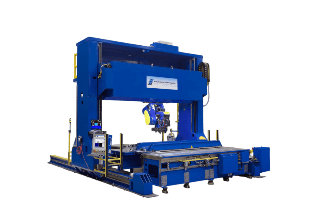 MTI's GG (Gimble Gantry) Friction Stir Welding Machine
